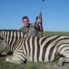 Nick Heimann and his Burchell's Zebra
September 2009
